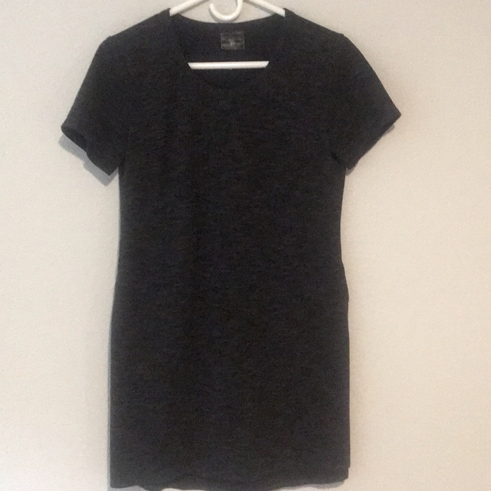 MIDI oversized T-shirt dress